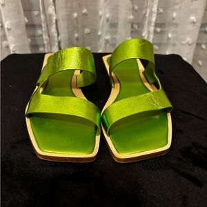 SARTO By Franco Sarto Lime Green Sandals